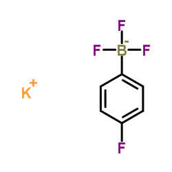 4-氟苯基三氟硼酸钾结构式