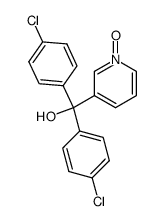 BIS-(4-CHLOROPHENYL)(1-OXYPYRIDIN-3-YL)METHANOL Structure
