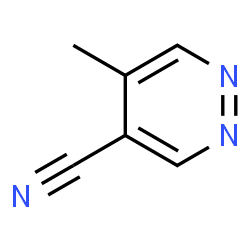 5-甲基哒嗪-4-腈结构式