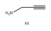 2-Propyn-1-amine, hydriodide Structure