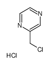 2-氯甲基吡嗪盐酸盐结构式