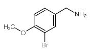 (3-bromo-4-methoxyphenyl)methanamine Structure