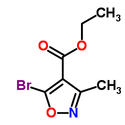 ethyl 5-bromo-3-methylisoxazole-4-carboxylate Structure