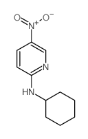 2-环己基氨基-5-硝基吡啶结构式