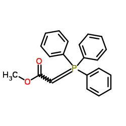 Methyl 2-(triphenylphosphoranylidene)acetate Structure