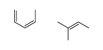 (3E)-1,3-Pentadiene-2-methyl-2-butene (1:1) Structure