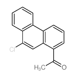 Ethanone,1-(9-chloro-1-phenanthrenyl)- Structure