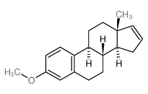 Estra-1,3,5(10),16-tetraene,3-methoxy- Structure