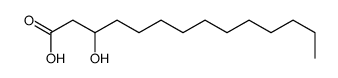 dl-3-hydroxytetradecanoic acid-2,2,3,4,4-d5 Structure