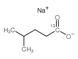 异己酸钠-1-13C结构式