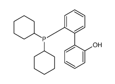 2-(2-dicyclohexylphosphanylphenyl)phenol Structure
