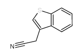 Benzo[b]thiophene-3-acetonitrile Structure