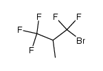 1-bromo-1,1,3,3,3-pentafluoro-2-methyl-propane结构式