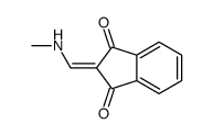 2-(methylaminomethylidene)indene-1,3-dione Structure