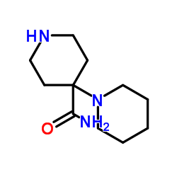 (1,4'-二哌啶)-4'-甲酰胺结构式