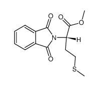 Methyl-(S)-2-phtalimido-4-methylthiobutanoate Structure