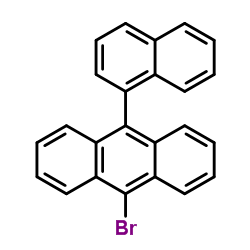 9-Bromo-10-(naphthalen-1-yl)anthracene structure