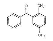 2,5-二甲基苯甲酮结构式