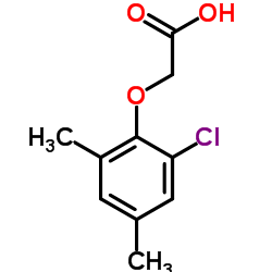 (2-Chloro-4,6-dimethylphenoxy)acetic acid Structure