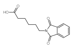 6-(1,3-二氧代异吲哚-2-基)己酸结构式