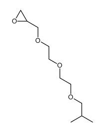 [[2-[2-(isobutoxy)ethoxy]ethoxy]methyl]oxirane Structure