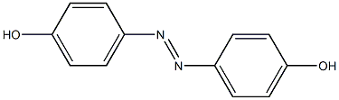 4,4-(E)-Diazene-1,2-diyldiphenol Structure