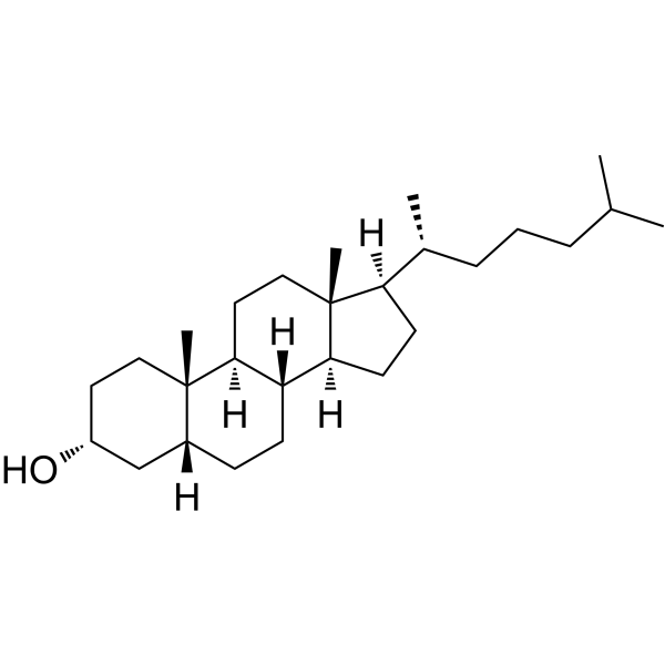 胆甾烷醇结构式