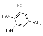 2,5-二甲基苯胺盐酸盐结构式