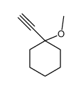 1-ethynyl-1-methoxycyclohexane Structure