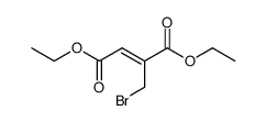 diethyl 2-(bromomethyl)fumarate Structure