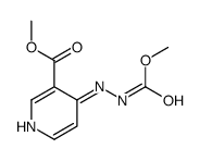 4-[2-(甲氧基羰基 )肼基]-3-吡啶羧酸甲酯结构式