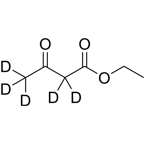 Ethyl acetoacetate-d5 Structure