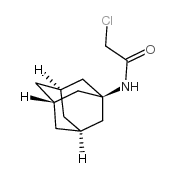 1-氯乙酰氨基金刚烷结构式