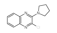 2-chloro-3-pyrrolidin-1-yl-quinoxaline结构式