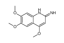 4,6,7-trimethoxyquinolin-2-amine Structure