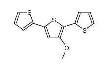 3'-methoxy-2,2':5',2''-terthiophene Structure