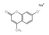 4-甲基伞形酮钠盐结构式