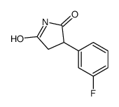 3-(3-fluorophenyl)pyrrolidine-2,5-dione Structure