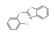 2-(2-氯苯磺酰基)苯并噻唑结构式