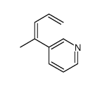 3-penta-2,4-dien-2-ylpyridine结构式