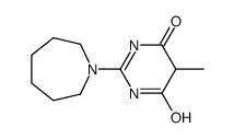 2-(azepan-1-yl)-5-methyl-1H-pyrimidine-4,6-dione Structure
