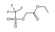 ethyl 2-(trifluoromethylsulfonyloxy)acetate Structure