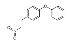 1-(2-nitroethenyl)-4-phenoxybenzene结构式