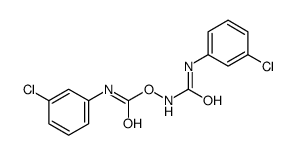 [(3-chlorophenyl)carbamoylamino] N-(3-chlorophenyl)carbamate Structure