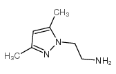 2-(3,5-二甲基-1H-吡唑-1-基)乙胺结构式