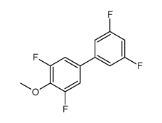 5-(3,5-difluorophenyl)-1,3-difluoro-2-methoxybenzene结构式