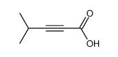 4-methyl-2-pentynoic acid结构式