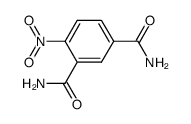 4-nitrobenzene-1,3-dicarboxylic acid diamide Structure
