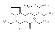 TETRAETHYL 2-(2-THIENYL)PROPANE-1,1,3,3-TETRACARBOXYLATE structure