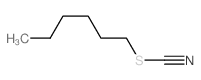 1-Thiocyanohexane structure